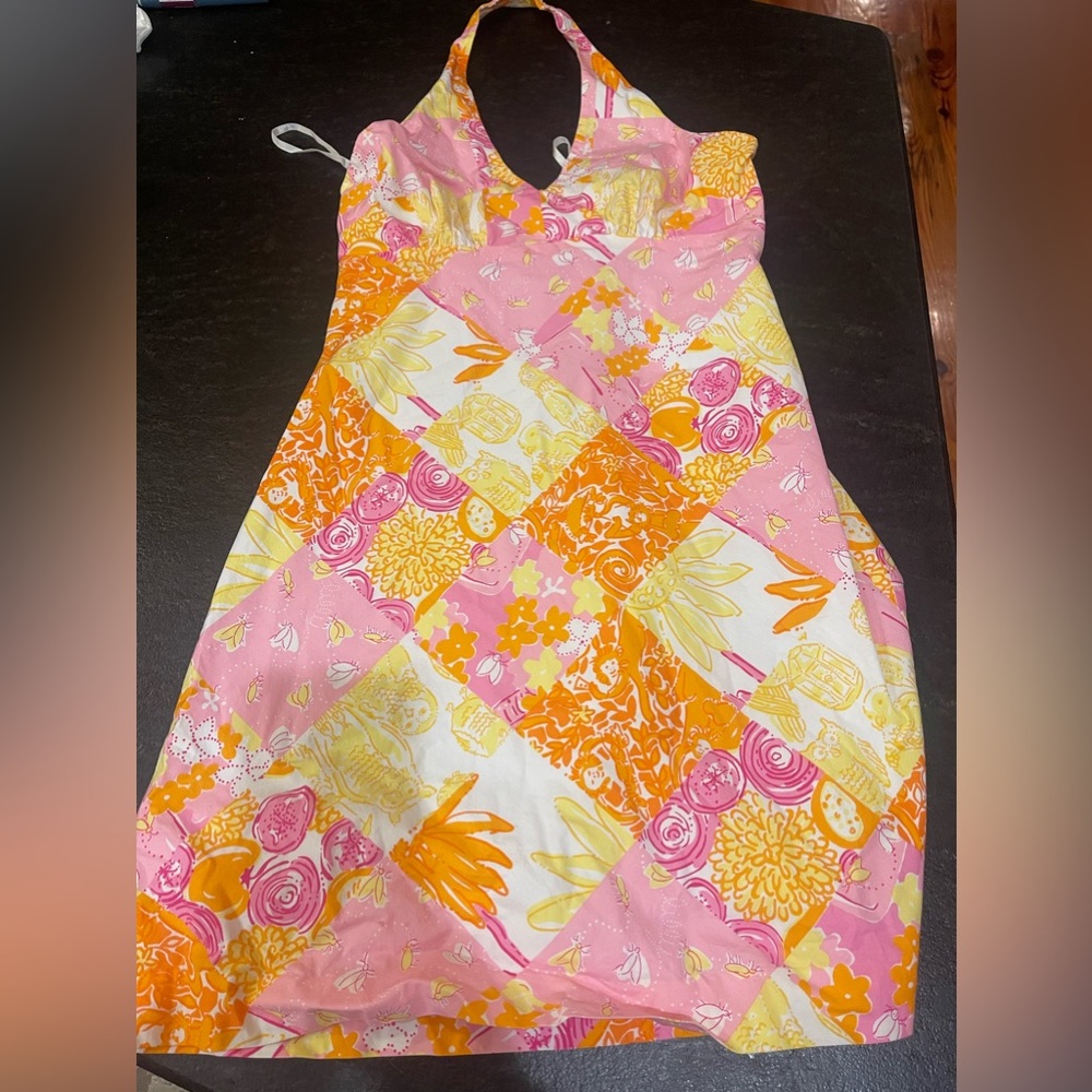 Lily Pulitzer Spring Halter Mini Dress!!!